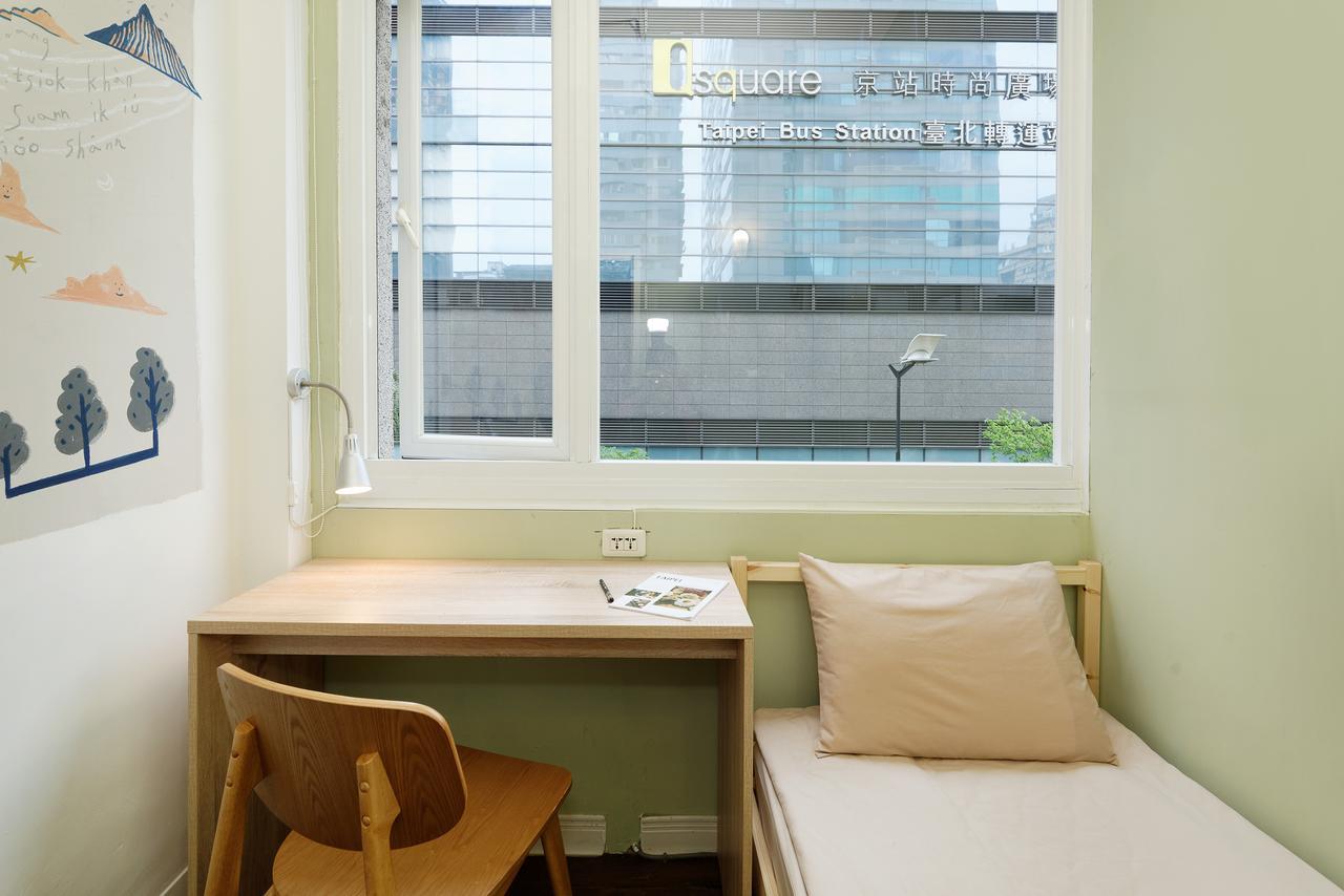 Flip Flop Hostel - Main Station Taipei Extérieur photo