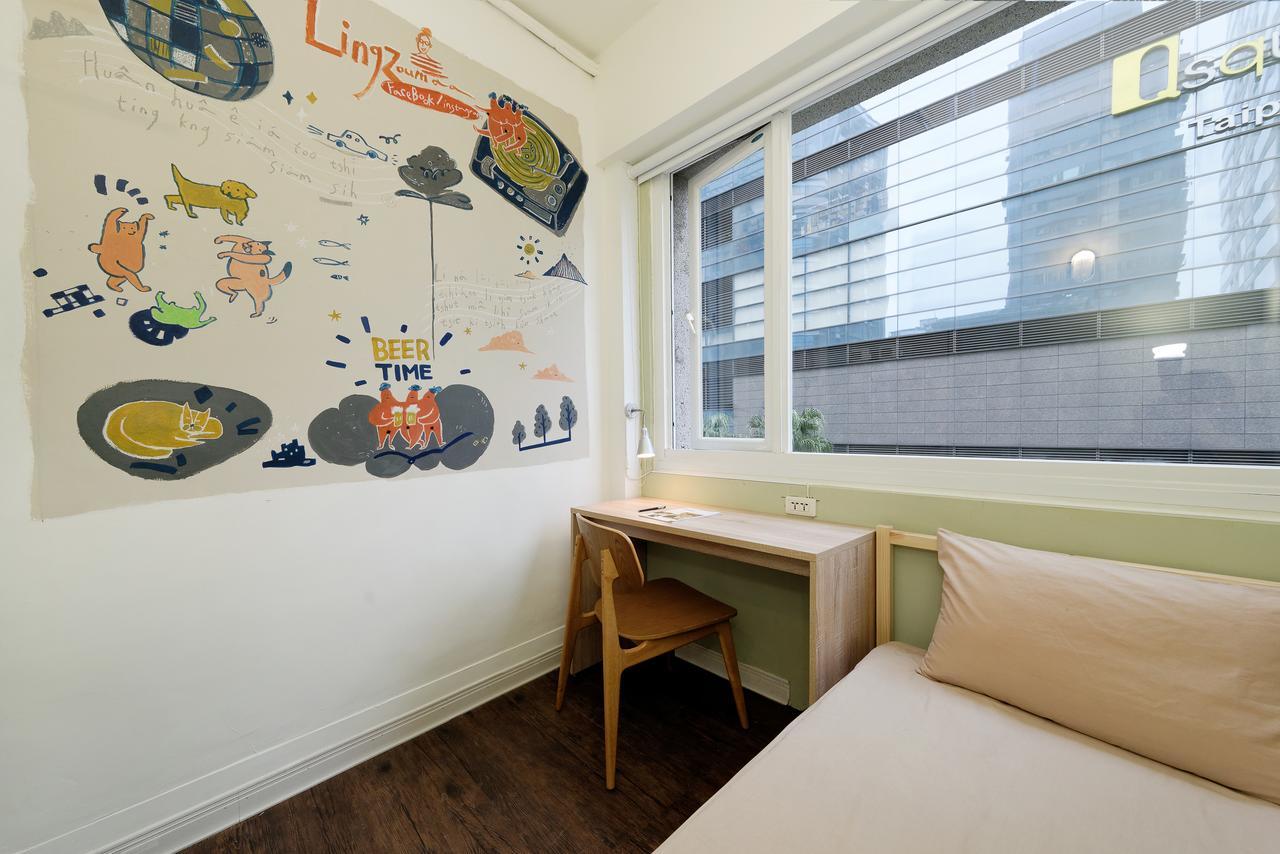 Flip Flop Hostel - Main Station Taipei Extérieur photo